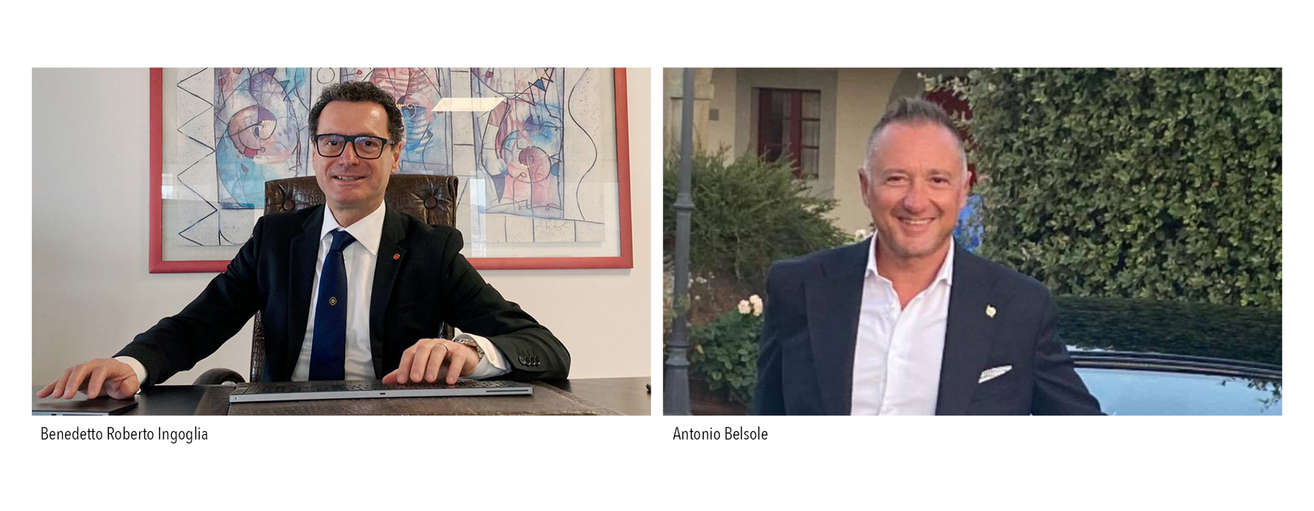 Benedetto Roberto Ingoglia e Antonio Belsole